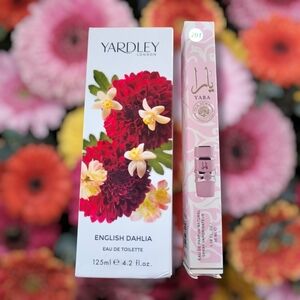 Yardley London & Lattafa | NWT English Dahlia & Yara Perfume Bundle (2pc)